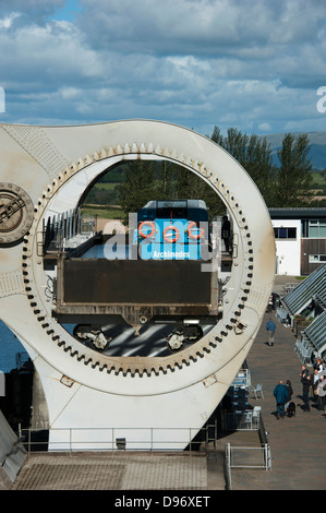 Falkirk Wheel Bonnybridge, Falkirk, Scozia, Gran Bretagna, Europa , Schiffshebewerk, Falkirk Wheel Bonnybridge, Falkirk, sch Foto Stock