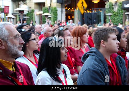 Stati Uniti d'America - San Jose, California, 12 giugno 2013, il TEDx lecture series tenutasi a San Jose, California. Giugno 12, 2013 Credit: Lisa Werner/Alamy Live News Foto Stock