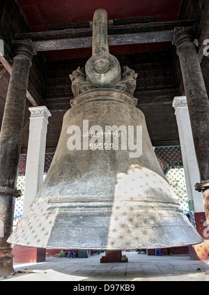 La campana di Mingun Foto Stock