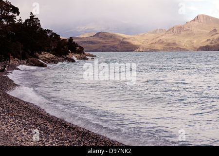 Lago Nordenskjold nel Parco Nazionale Torres del Paine Foto Stock