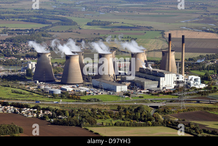 La stazione di potenza dall'aria, Inghilterra. Foto Stock