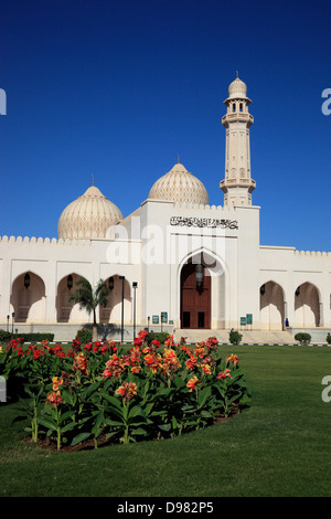 Sultan Qaboos moschee, la Moschea del Venerdì, Salalah, Oman Foto Stock