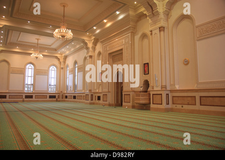 Sultan Qaboos moschee, la Moschea del Venerdì, Salalah, Oman Foto Stock