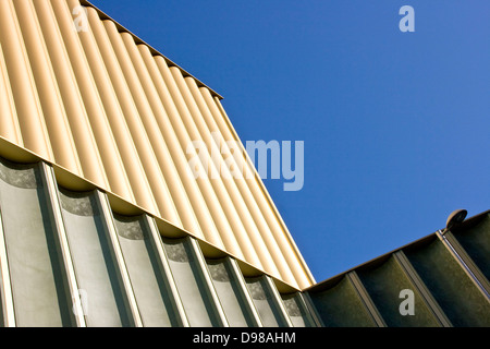 Nottingham Galleria d'arte contemporanea per i giorni feriali Cross Lace Market Nottinghamshire Inghilterra Europa Foto Stock