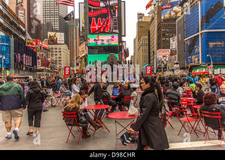 Time Square di New York Foto Stock