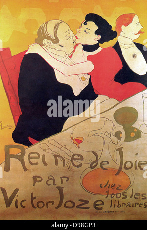 Henri de Toulouse-Lautrec 1864 - 1901, pittore francese Reine de Joie 1892 Foto Stock