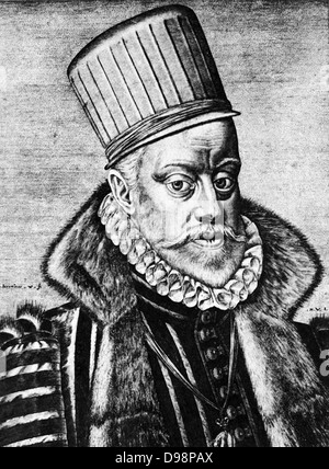 Guglielmo I, principe di Orange (24 Aprile 1533 - 10 luglio 1584), anche conosciuto come William la silenziosa (Olandese: Willem de Zwijger), o semplicemente Guglielmo d Orange (Olandese: Willem van Oranje), è stato il principale leader della rivolta olandese contro gli Spagnoli che impostato su off gli ottanta anni di guerra e ha comportato l'indipendenza formale delle province unite nel 1648 Foto Stock