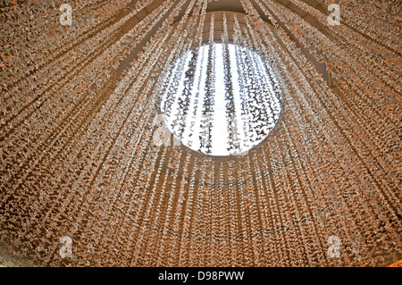 Cupola decorativa, Dubai Mall, Emirati Arabi Uniti Foto Stock