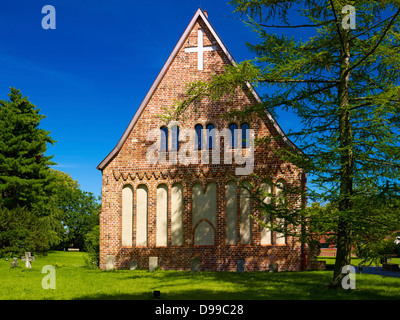 Gertrude cappella, Barlach Museum, Güstrow, Meclemburgo-Pomerania Occidentale, Germania Foto Stock