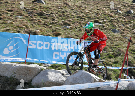 Greg Minnaar Santa Cruz Syndicate Foto Stock