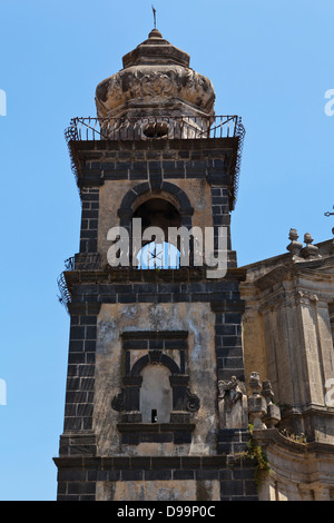 Chiesa di San Antonio nella città di Castiglione di Sicilia in provincia di Catania, in Sicilia. Foto Stock