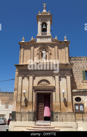 Chiesa della Natività della Beata Vergine Maria, Rabat, isola di Gozo, Malta. Foto Stock