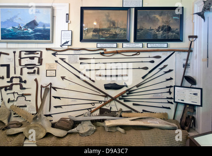 Sag Harbor Whaling Museum a Long Island Foto Stock