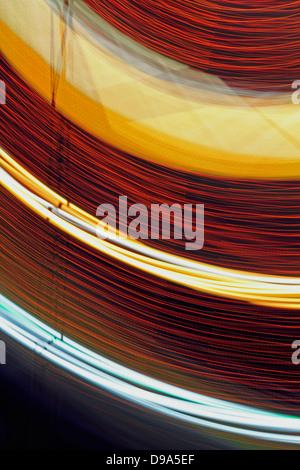 Ferries Wheel, luce, Motion, Concept Foto Stock