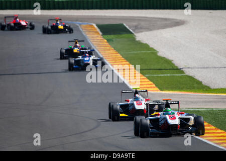 Il giorno della gara per il round 2 del 2013 GP3 Series. 16 Giugno, 2013. Circuito Ricardo Tormo. Valencia Spagna. #1 Conor Daly (USA) - ART Grand Prix Credit: Azione Plus sport/Alamy Live News Foto Stock