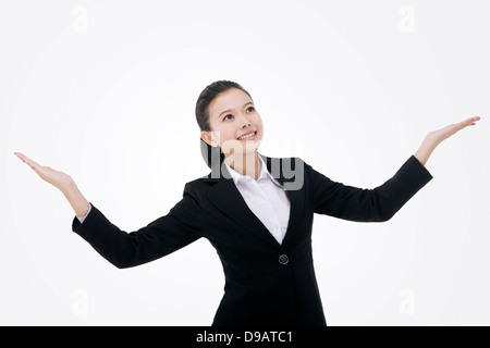 Moda orientale business donna Foto Stock
