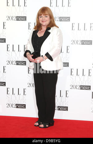 Lesley Nicol il Elle Style Awards 2012 tenutasi Al Savoy arrivi - Londra, Inghilterra - 13.02.12 Foto Stock