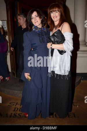 Maria Doyle Kennedy l'IFTA 2012 premi al Shelbourne Hotel Dublin, Irlanda - 11.02.12 Foto Stock