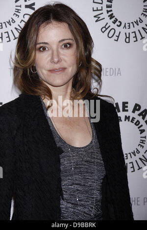 Christa Miller Cougar Town la sua terza stagione di Premiere presso il Paley Centre for Media - Arrivi. La città di New York, Stati Uniti d'America - 11.02.12 Foto Stock