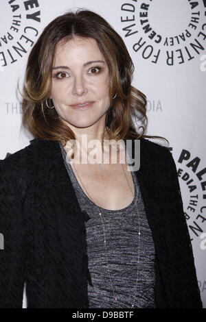 Christa Miller Cougar Town la sua terza stagione di Premiere presso il Paley Centre for Media - Arrivi. La città di New York, Stati Uniti d'America - 11.02.12 Foto Stock