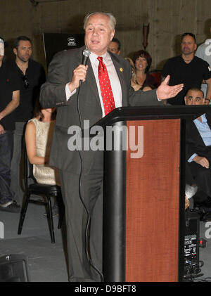 Tom Labonge, alla menzione da parte della città di Los Angeles a 'L'artista". Hollywood, California - 31.01.12 Foto Stock