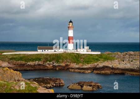 Buchan Ness faro, Boddam, Aberdeenshire, Scozia, Gran Bretagna, Europa , Buchan Ness Leuchtturm, Boddam, Aberdeenshire, Foto Stock