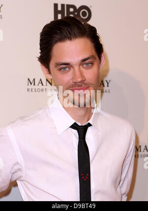 Tom Payne Mandalay Bay Resort and Casino ospita un avanzato sistema di screening di nuovi HBO serie originale fortuna al Mandalay Bay Theatre di Las Vegas, Nevada - 26.01.12 Foto Stock