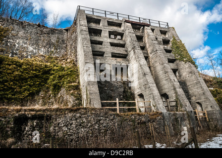 Industrial fornace di calce Foto Stock