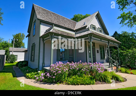 Sinclair Lewis Home centro di Sauk Minnesota MN Foto Stock