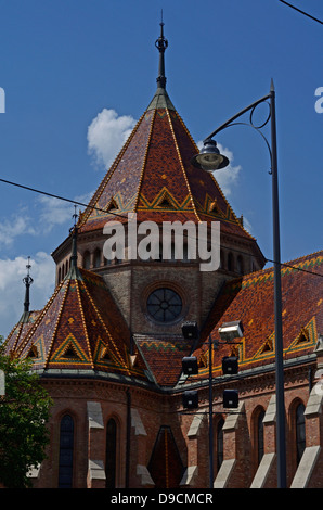 Piccola torre della chiesa dei Cappuccini Budapest Ungheria europa Foto Stock