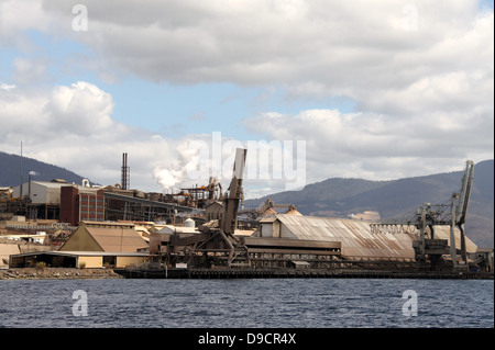 Nyrstar opere di zinco in Tasmania Foto Stock