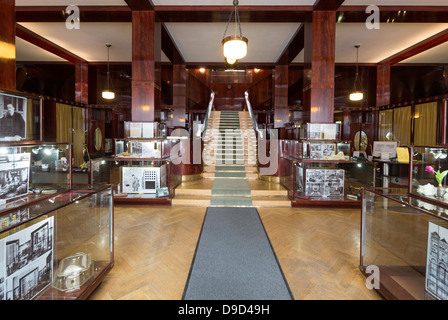 La Looshaus in Michaelerplatz, Vienna, Austria Foto Stock