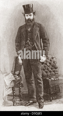 Nathan Mayer Rothschild, 32 anni, Primo Barone Rothschild, Baron de Rothschild, 1840 - 1915. British Banker. Foto Stock