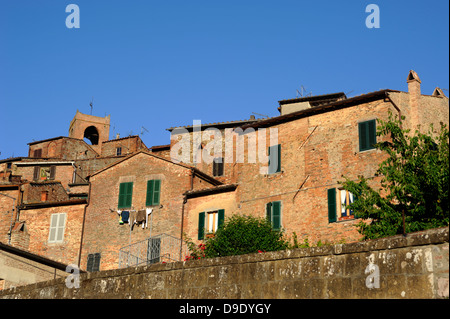 Italia, Umbria, Città della Pieve Foto Stock