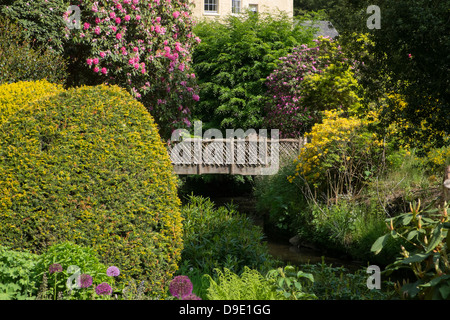 Regno Unito Cheshire Styal, Styal Mill Gardens Foto Stock