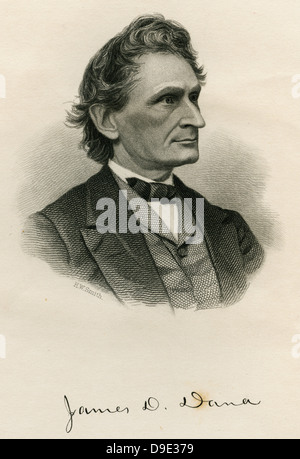 James Dwight Dana (1813-1895) American geologo, vulcanologist e zoologo Foto Stock