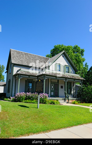 Sinclair Lewis Home centro di Sauk Minnesota MN Foto Stock