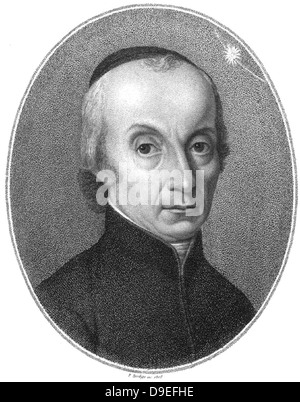GIUSEPPE PIAZZI (1746-1826) Italiano sacerdote cattolico, astronomo matematico n Foto Stock