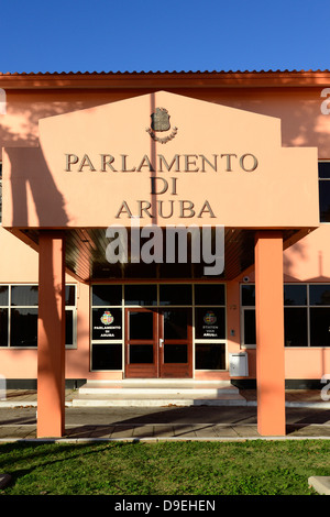 Il Parlamento Aruba Oranjestad Antille Olandesi Caraibi NA Foto Stock