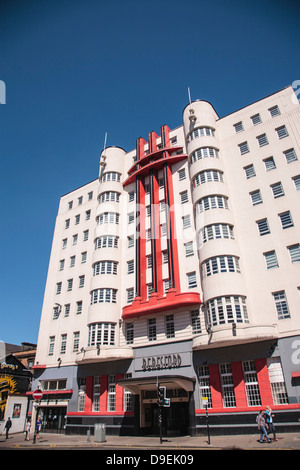 L'elegante art deco Beresford edificio in Glasgow. L'edificio è ora un condominio. Foto Stock