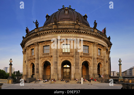 Bode Museum, l'Isola dei Musei, patrimonio culturale mondiale dell UNESCO, distretto medio, Berlino, Germania, Europa Foto Stock