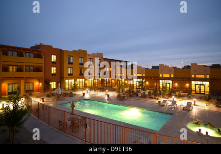 Il Legacy Moenkopi Inn & Suites hotel a cinque stelle di Hopi Indian, tuba city, Navajo Nation reservation, Arizona, southwest t Foto Stock