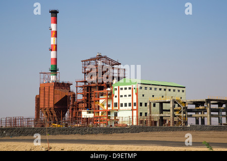 Alimentate a carbone centrale elettrica, Maharashtra, India Foto Stock