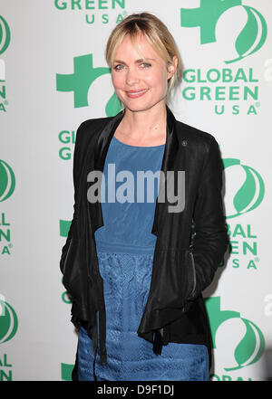 Radha Mitchell Global Green USA'ottavo annuale pre-Oscar party 'Greener città per un refrigeratore Planet" tenutasi presso Avalon Hollywood, California - 23.02.11 Foto Stock