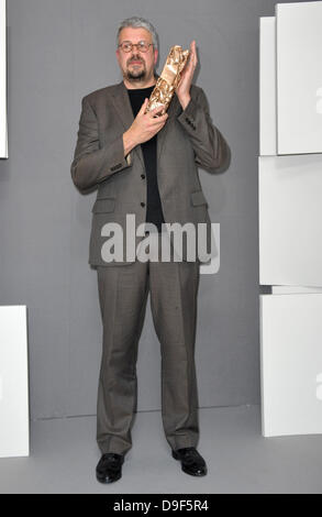 Sylvain Chomet ' miglior film di animazione' La trentaseiesima edizione Cesar Awards 2011 tenutosi presso il Teatro du Chatelet - Photocall Parigi, Francia - 25.02.11 Foto Stock