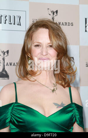 Melissa Leo il film 2011 Lo Spirito indipendente Awards tenutosi presso la spiaggia di Santa Monica - Gli arrivi di Los Angeles, California - 26.02.11 Foto Stock