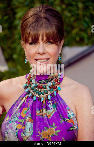 Rita Wilson 2011 Vanity Fair Oscar Party al Sunset Tower Hotel - Arrivi West Hollywood, California - 27.02.11 Foto Stock