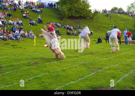 Robert Dover's Cotswold Olimpick Giochi, Chipping Camden, Gloucestershire, England, Regno Unito Foto Stock