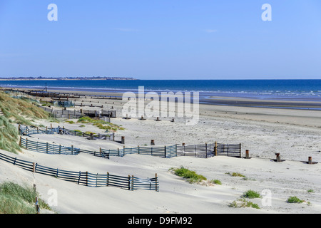 West Wittering Beach, West Sussex, in Inghilterra, Regno Unito Foto Stock