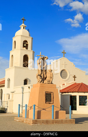 San Tommaso Chiesa e missione indiana, Yuma, Arizona, Stati Uniti d'America Foto Stock